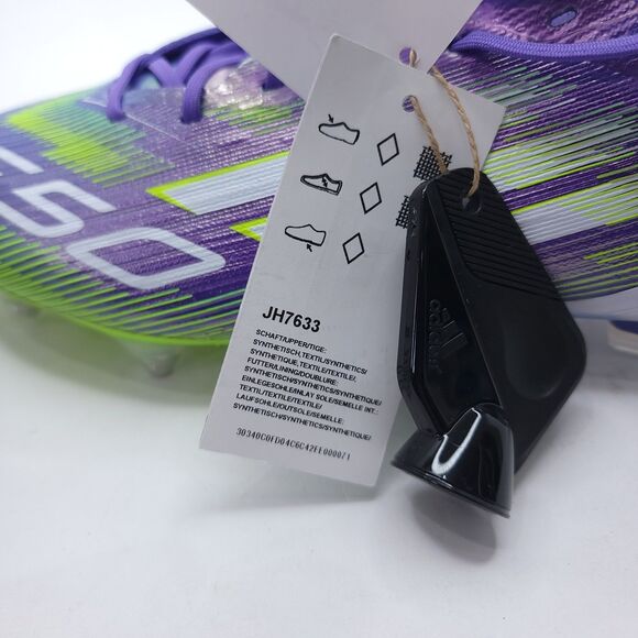 Adidas F50 Elite SG Soccer Cleats JH7633 Purple Green Mens Size 6 Wmns Size 7 main image 6